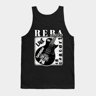 Reba mcentire guitar Tank Top